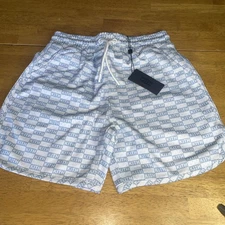 KITH Kids Youth XL Light Blue JB Jordan Mesh Shorts NWT