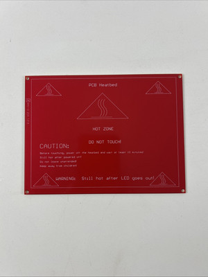 RepRap PCB Heatbed 4.5  X 6.0 - 12 Volt for 3D Printer - Made in USA
