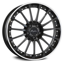 Breyton Magic Cw Wheels 18x7.5 48 5x112 66.5 Black Rims Set Of 4