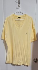 Nautica Men's V-Neck Performance Cotton Short Sleeve T-Shirt Size XXL