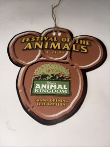 Disney Festival Of Animals Grand Opening Celebration Animal Kingdom Lanyard 4/98