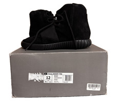 Yeezy 750 Triple Black BB1839 - Mens Size 12  Pre-owned (See Photos)