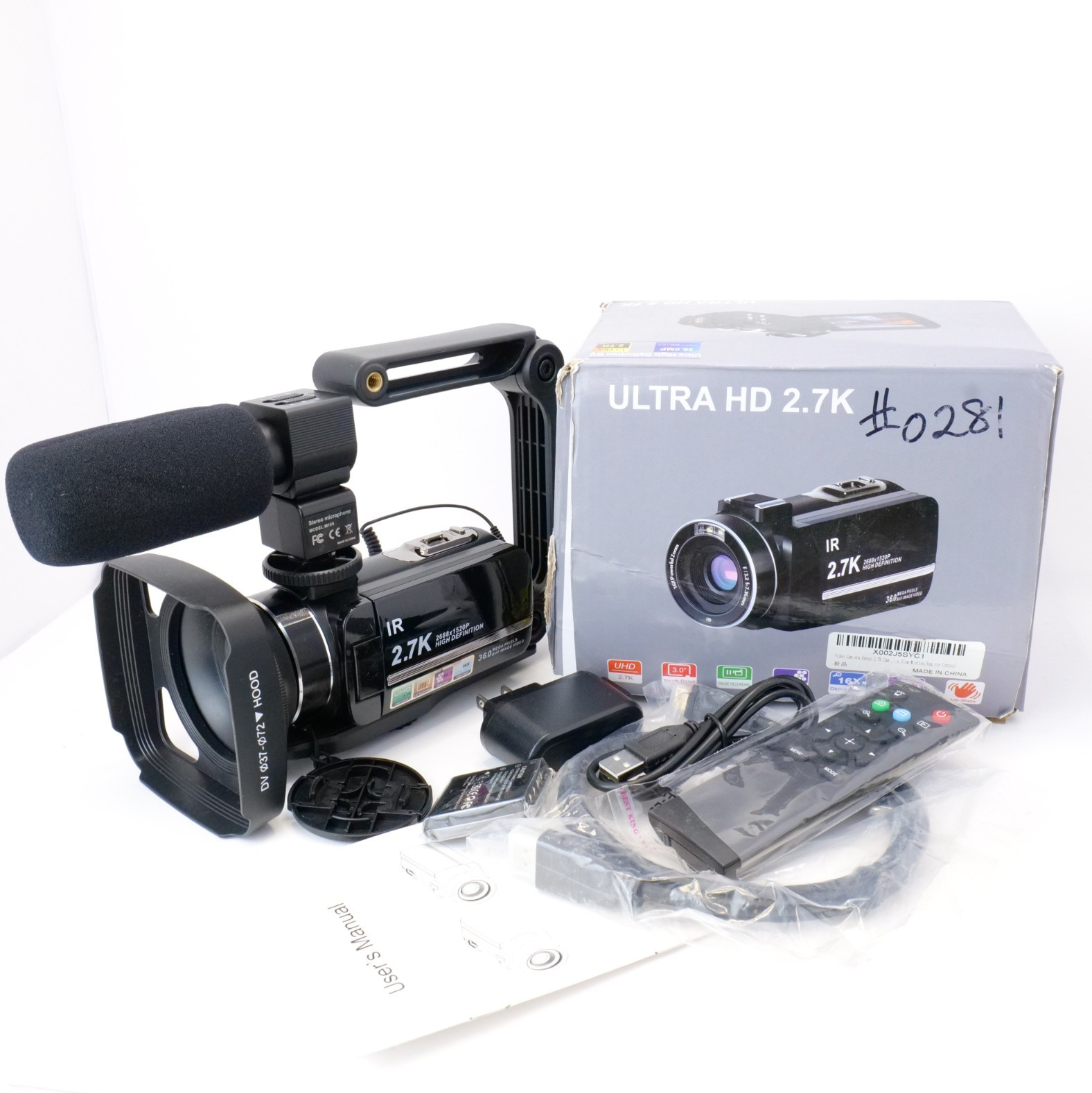 Digital Video Camera Full Kit Read