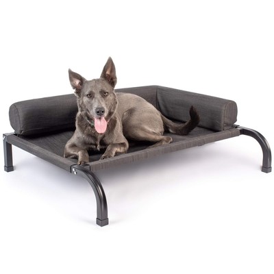 Ultimate Elevated Outdoor Dog Bed | Large or Extra Large | Durable Steel Fram...