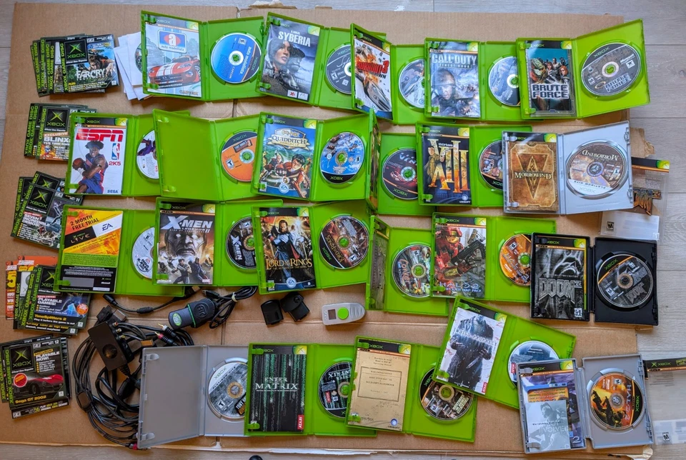 Original XBOX Game Lot of 22 Game/Expansion/Demo Various Conditions + Misc - Image 2 of 4