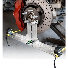 Upgraded Heavy Duty Wheel Alignment Tool Kit With Tape Measures Stainless St...