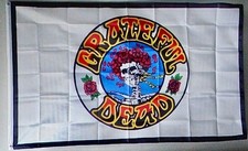 3x5 Grateful Dead Bertha Flag White