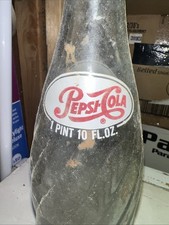 Vintage Pepsi-cola -1 Pint 10 Oz Soda Bottle