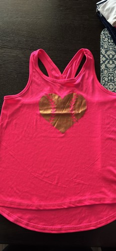 Adidas BCG Girls Activewear Lot L Pink Tank, Graphic Tee, Sports Bras Softball