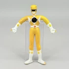 Vintage 1994 Gordy Mighty Morphin Power Rangers Yellow Ranger 5" Bendy Toy Fig