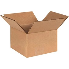 100 6x6x4 Cardboard Paper Boxes Mailing Packing Shipping Box Corrugated Carton