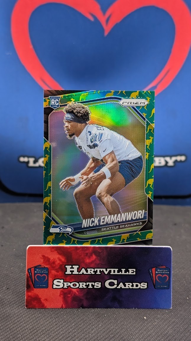 2025 Panini Prizm - Nick Emmanwori #320 True Rookie Kangaroo Prizm Intl SSP /61