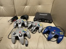 N64 Console Tested With 4 Controllers