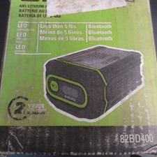 Greenworks 82V 4Ah Bluetooth Battery with Digital Display  82BD400