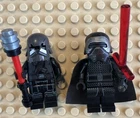 LEGO KYLO REN AND USHAR KNIGHT RARE! With Weapon! Star Wars Lego Mini figures