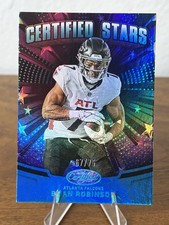 Panini 2025 Certified Stars Bijan Robinson Falcons #CST-BRN Mirror Teal /75