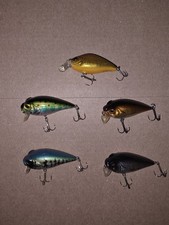 River 2 Sea Gripp Cnk 55 & Snub Cnk 50 Crankbait Lure Lot Of 5