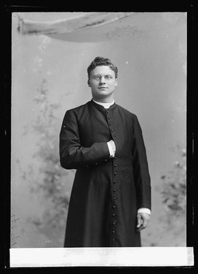 Photo:Rev E J Rengel Clergyman Portrait 1894-1901