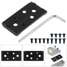 Optic Mount Plate for GLOCK 17 19 41 45 MOS for Holosun Red Dot like 407K /507K-