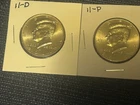 2011 P&D KENNEDY HALF DOLLARS d