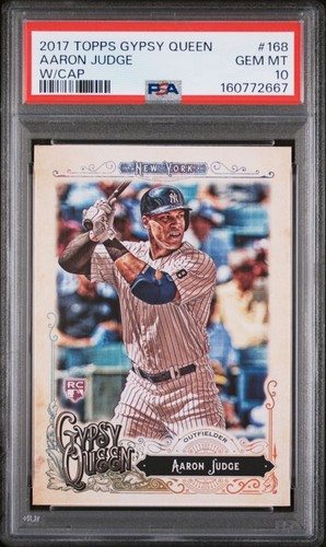 2017 Topps Gypsy Queen Aaron Judge #168 PSA 10