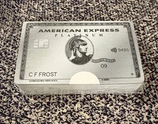 American Express Amex Novelty  Platinum Card Playing Cards