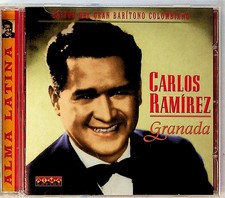 CARLOS RAMIREZ- Granada, The Best of CD (1996) Colombia Latin Baritone Songs