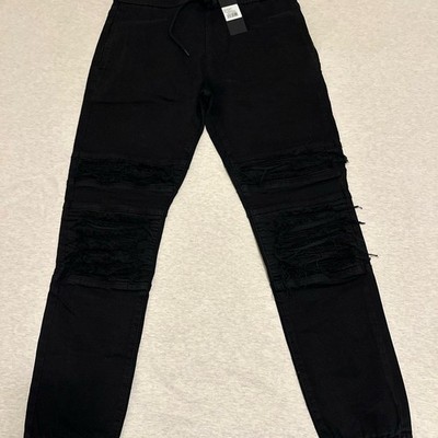 Men's Slim Black Jeans