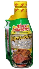 TONY CHACHERE'S Injectables Roasted Garlic & Herb Marinade 17 oz EXP 1/21/27
