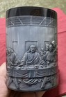 The Last Supper Christian Decor Acrylic Covered Pen Holder - Vintage 4"H x 2"D — photo 4