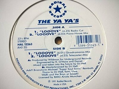 Ya Ya's Looove (1991)  [7'' Single]