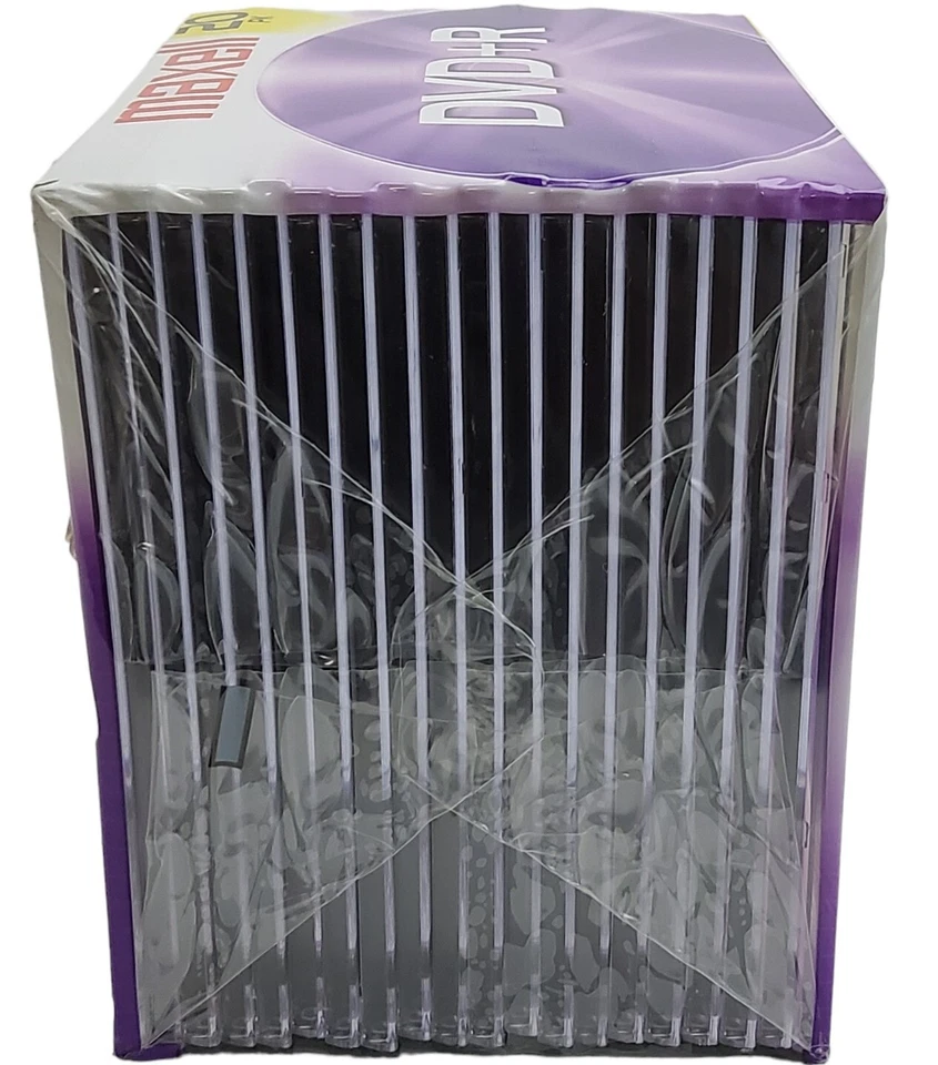 Maxell DVD+R Recordable DVD 8x 4.7GB 120 Min in Slimline Case 20 Pack New - Image 3 of 4