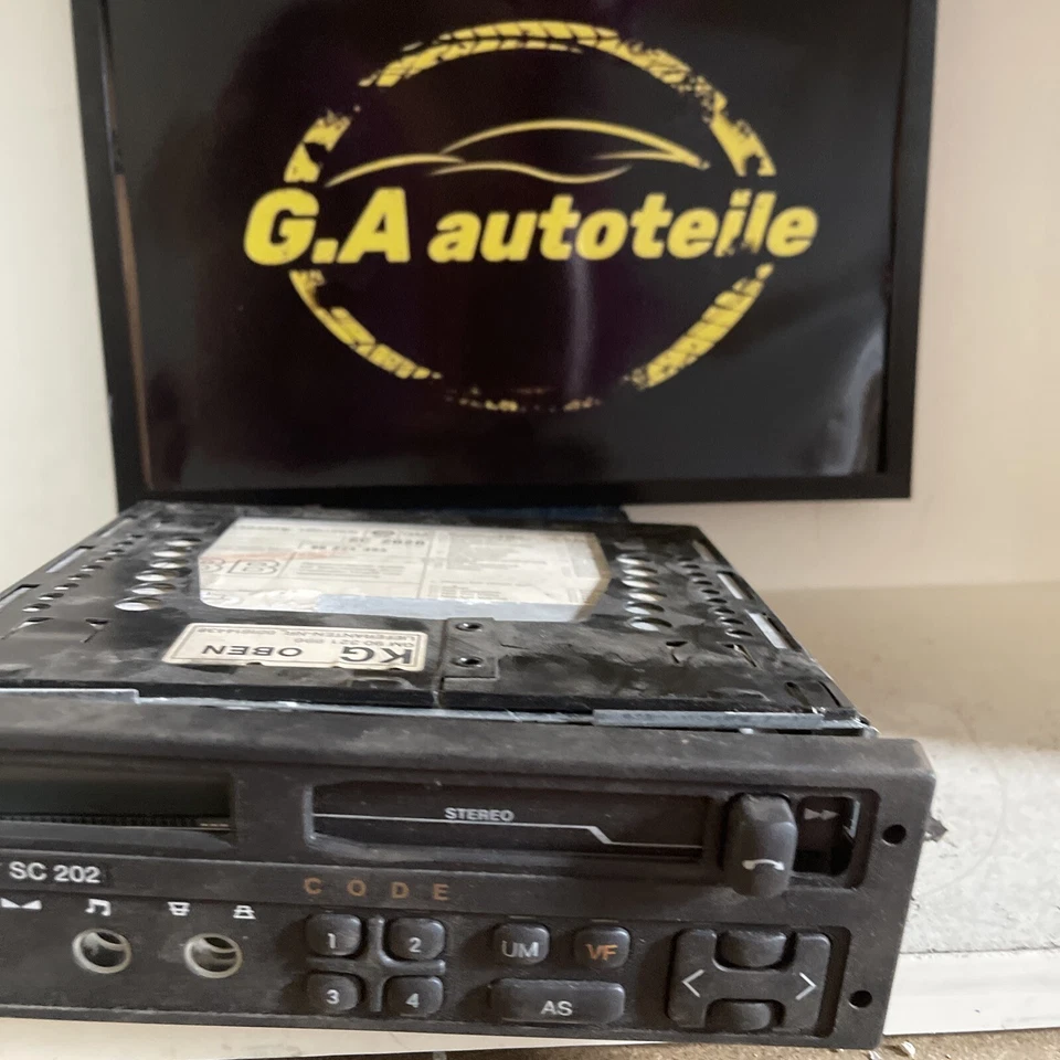Opel SC202 Autoradio 90274453 Codefrei 7648855521 Oldtimer Vintage Rarität - Bild 3 von 4