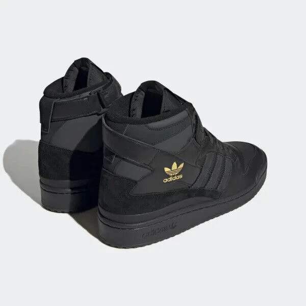 Black and gold top adidas high tops uk