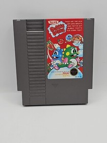 Bubble Bobble (Nintendo NES, 1988) Cib W/ Manual & Insert! Tested & Clean!