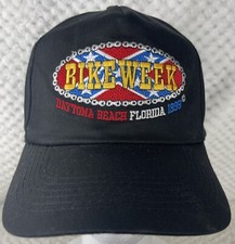 Vintage Bike Week Daytona Beach 1999 Snapback Hat One Size Fits Most