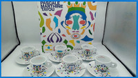 Illy Art Collection Tayou 1 Set 6 Tassen Caffè Espresso + 6 Unterteller Tasse