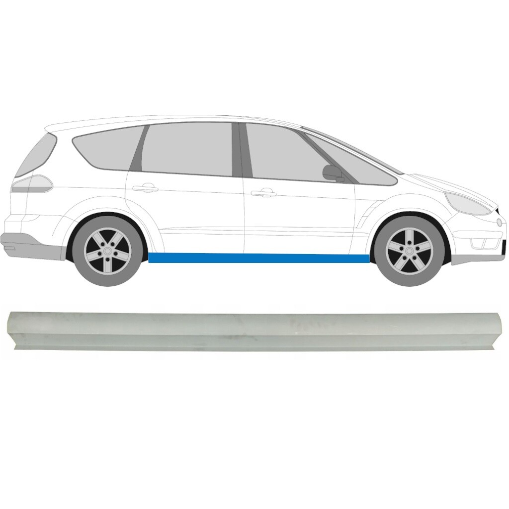 FORD S-MAX 2006-2015 SILL REPAIR PANEL ROCKER PANEL / RIGHT = LEFT / SYMMETRICAL