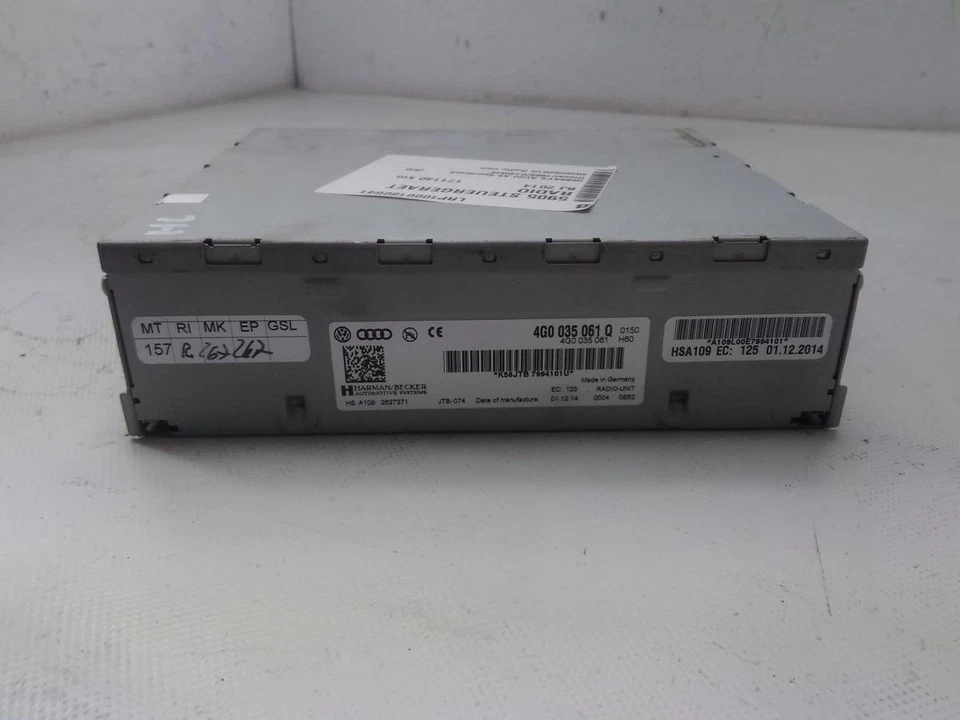 Audi A5 Sportback 8T original Radio Unit 4G0035061Q Bj.2014 - Bild 4 von 4
