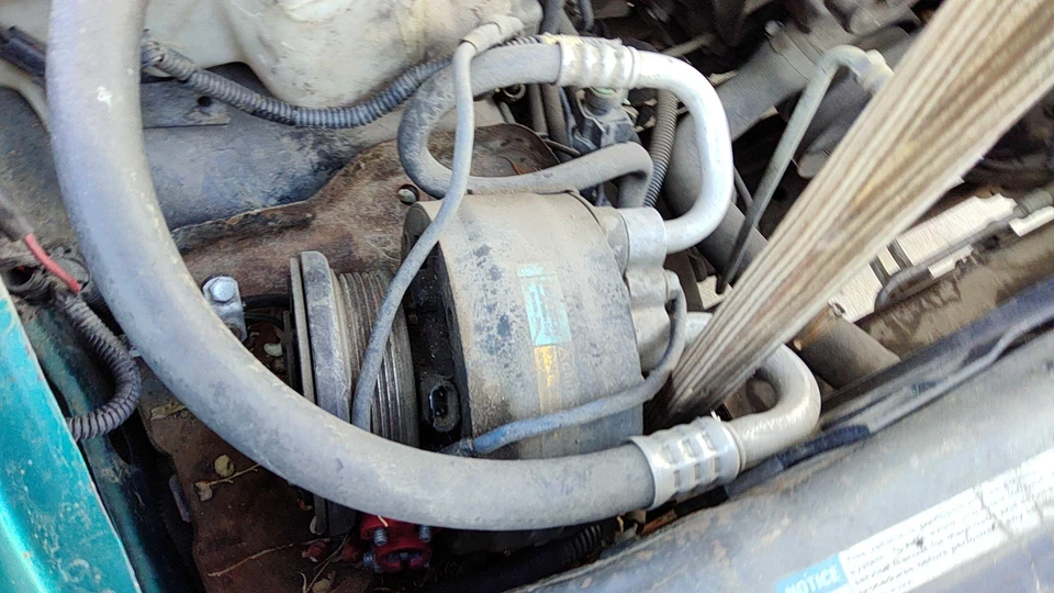 1995 S10 Blazer Ac Compressor Air Conditioner Pump Assembly Oem 4.3l 1134343 - Image 3 of 4