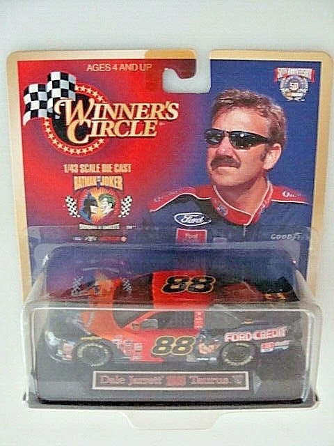 #88 - DALE JARRETT - FORD CREDIT BATMAN FORD - Winners Circle 1998 - 1:43 CAR !! - Image 2 of 4