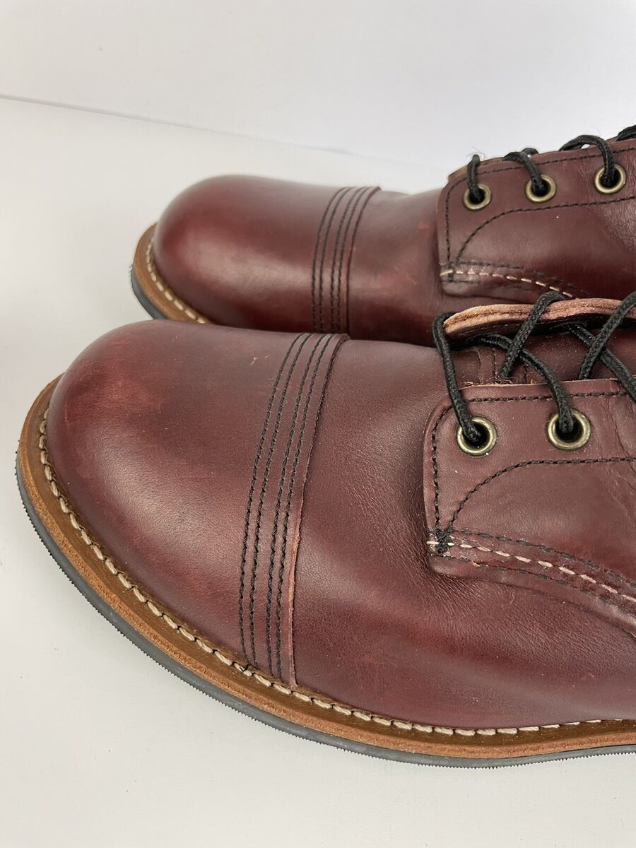 Red Wing 8119 Heritage Iron Ranger Oxblood Cap Toe Boots Red Wing 8119 Heritage Iron Ranger Oxblood Cap Toe Boots