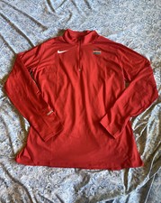 Image of NIKE Running 2019 Kenya Team Issued 1/2-Zip Top Men's Size XXL Tall 800534-611