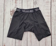Telaleo Exercise Epro Black Athletic Compression Shorts Men's M