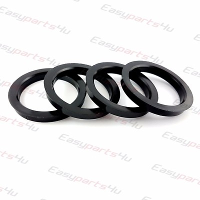 4x Spigot Rings 70,1 mm - 57,1 mm Hub Conversion spigot rings for alloy