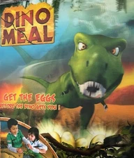 Dino Meal Game Replacement Parts Pick Eggs Tweezers Dice T-Rex Dinosaur 2014