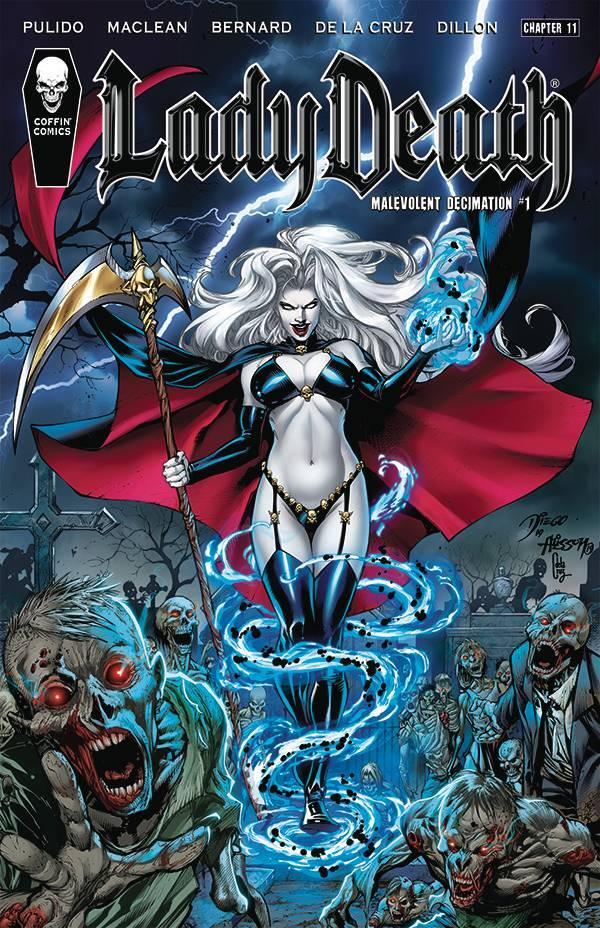 Lady Death Malevolent Decimation Premiere Edition Comic