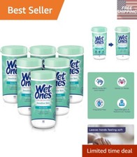 Fragrance-Free Hand  Face Wipes  240 Gentle Sensitive Skin Wipes Canister