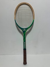 Adidas Vintage Green Tennis Racquet ADS 010 Junior Model Wear