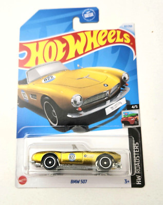 Hot Wheels BMW 507 Gold #67 - 2024 HW Roadsters C Case Super Treasure ...
